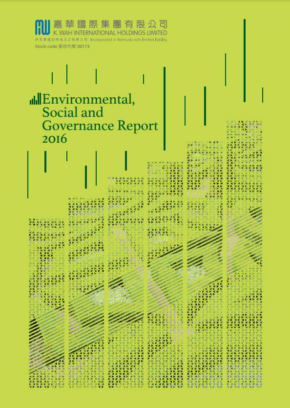 Environmental, Social and Governance Report | K. Wah International ...